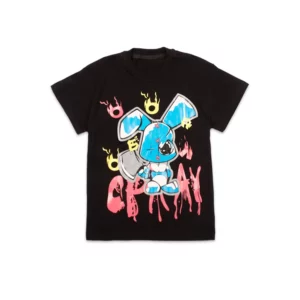 تی شرت دخترانه نخی طرح Bunny کد 200994
