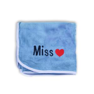 حوله ورزشی طرح Miss Love ابعاد 34 * 72 کد 200236