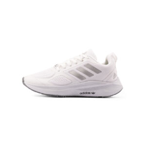 کفش کتانی ورزشی مردانه و زنانه طرح آدیداس شیلد سفید نقره ای کد01701008