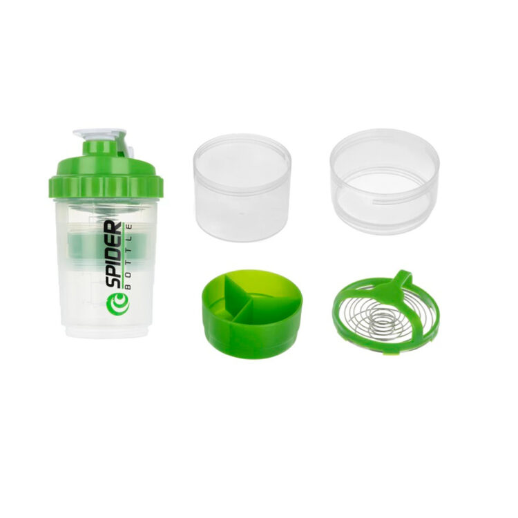 شیکر اسپایدر 3 مخزن شفاف با ظرفیت 500 میلی لیتر کد807060