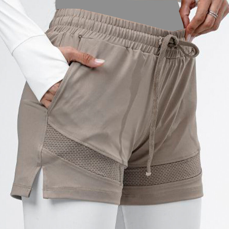 شلوارک ورزشی زنانه طرح نایک کد 205084