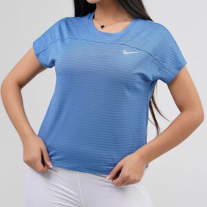 تیشرت ورزشی زنانه طرح نایک کد 206104